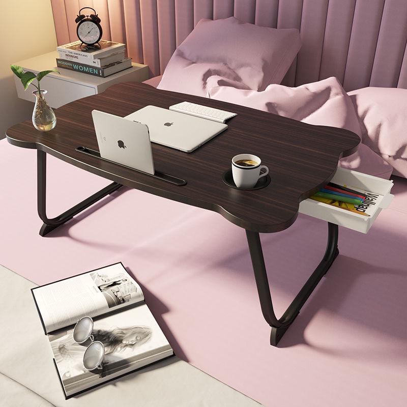 Compact Foldable Bedside Laptop Desk for Dorms and Rentals
