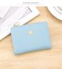 Trendy Women's Lychee Pattern Bi-fold Wallet – Small, Cute Card Holder + Coin Purse