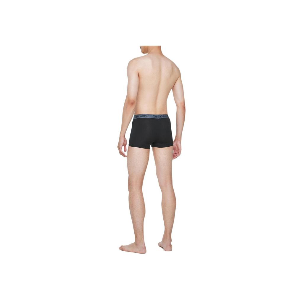 Calvin Klein Comfortable Waistband Letter Print Simple Underwear 3-Pack Men Underwear Black NP2526O-8OG