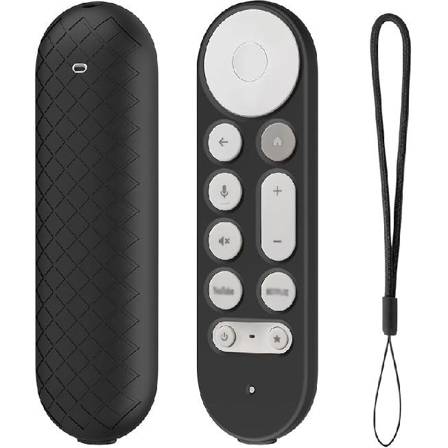 Remote Case for Google TV Streamer 4K 2024 Protective Control Cover Silicone (Blue)