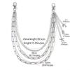 Metallic Punk-Pop Pants Chain Accessory; Hip Hop Style Denim Chain For Men and Women Present
