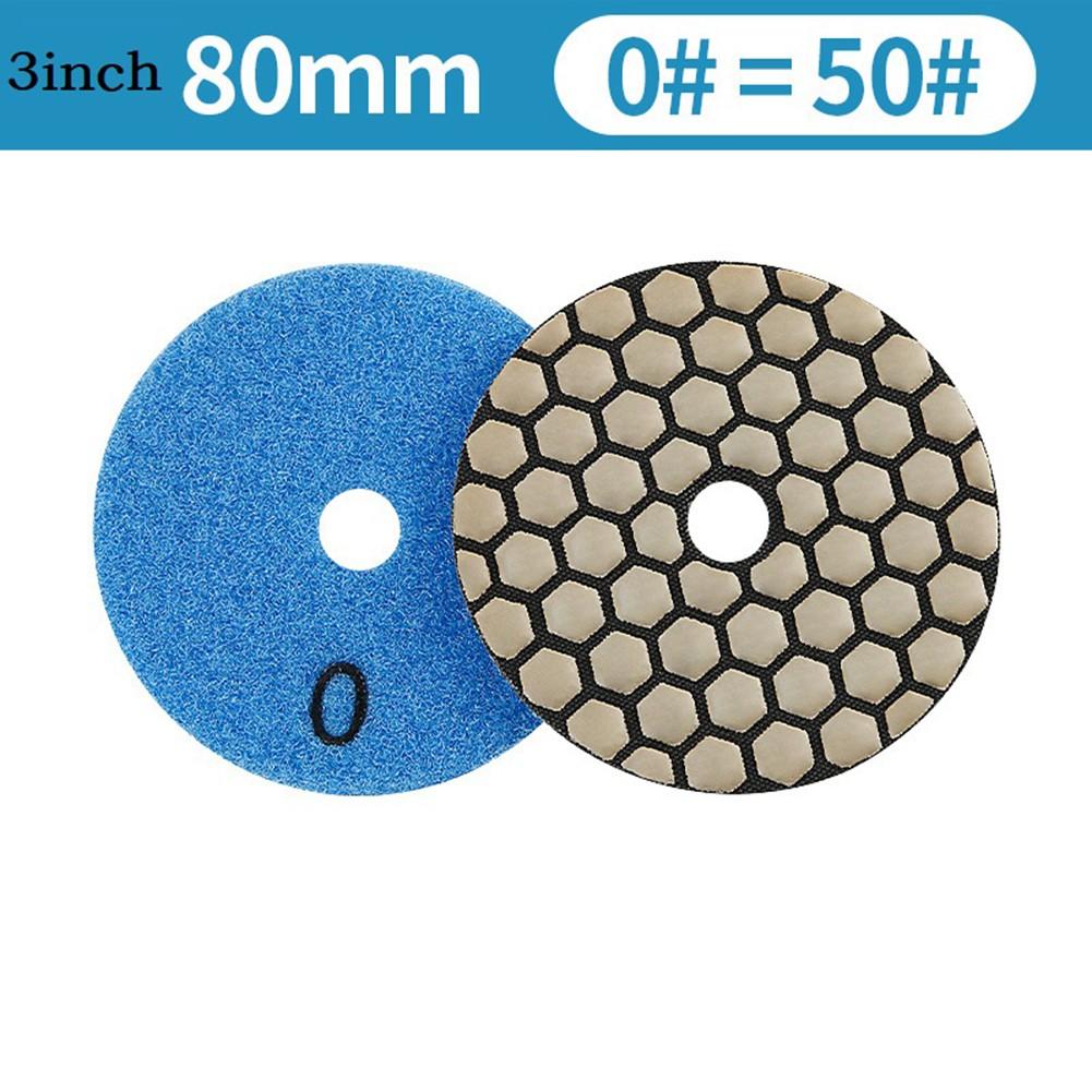 1pc 3Inch Polishing Pad For Granite Marble Grinding