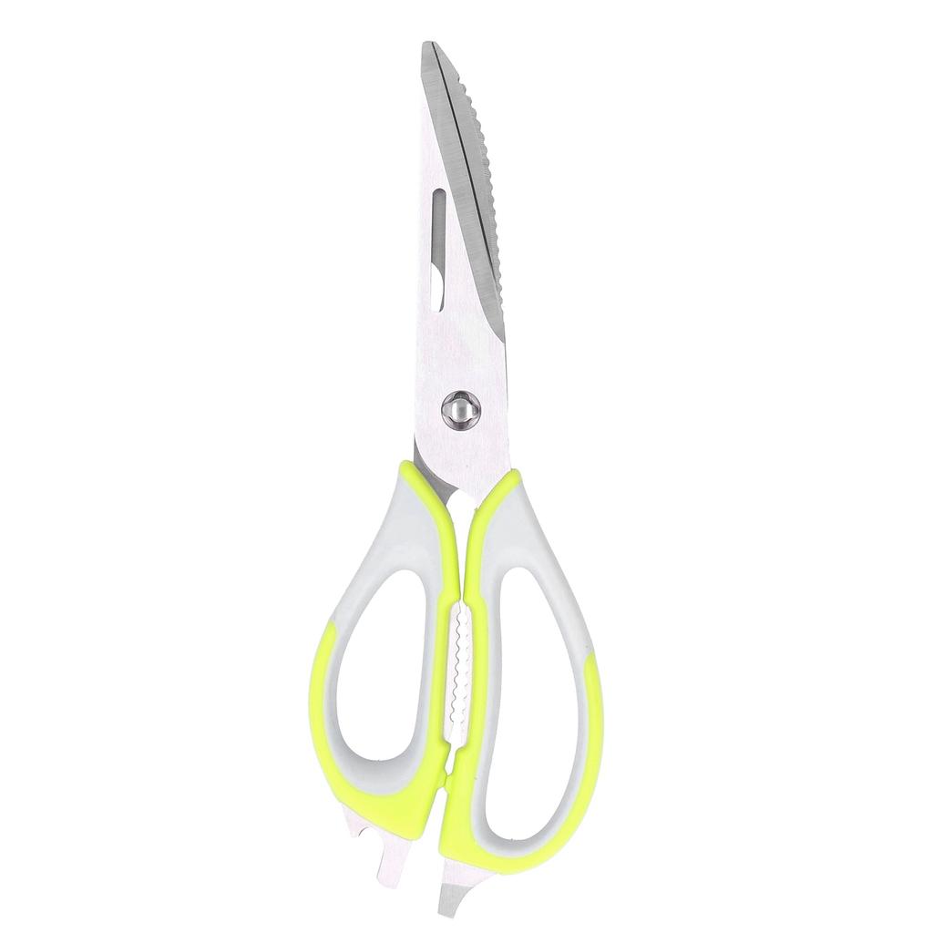 Detachable Kitchen Scissors Multifunctional Stainless Steel Seafood Food Scissors for HomeGreen