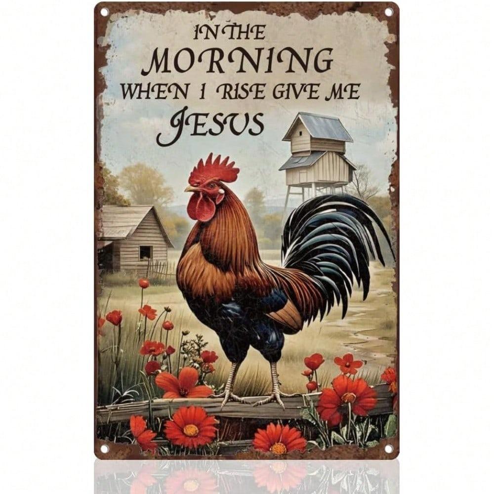 Retro Metal Tin Sign Poster, Wall Art Home Decor