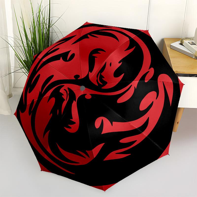 

Mortal Kombat Logo Sticker - Red Yin Yang Symbol Decal for Car Laptop Window Bumper Cup Mug Phone Tablet Case Umbrella, Halloween & Christ