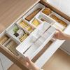 Expandable Plastic Storage Boxes, Multi-Purpose Folding Organizer, Drawer Storage Divider for Bedroom, Kitchen and Snack Storage