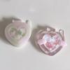 Foldable Phone Silicone Mold Epoxy Jewelry Mold for Resin Casting Keychain Photo Frame Home Decor Heart Pendant Mold