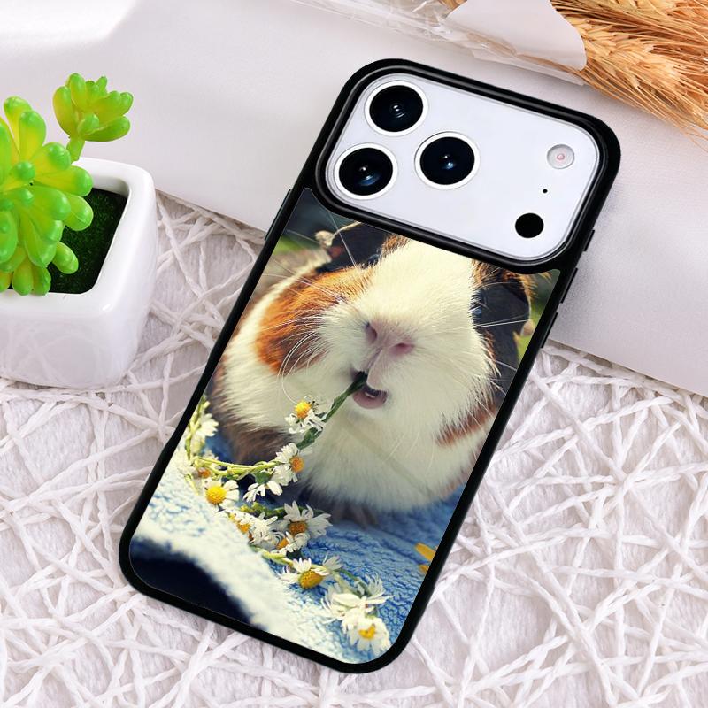 

Love Guinea Pig Cute Phone Case for iPhone 17 Air 16 15 11 12 14 13 Pro Max Shockproof Cover iPhone 13 Pro Max