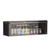 Modern Black Under-Cabinet Pull-Down Spice Rack