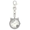 Follow (Follow) Catmint Cat Keychain Watch N02723S-0 GY Women's