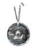 Spanish Water Dog - Crystal Bauble with a Photo, Dog Photo In Crystal, Personalized Christmas Tree Ornament by Brand