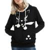 Women's Fashion Casual Top Solid Color Long Sleeve Pet Pocket Hoodie Sweatshirt