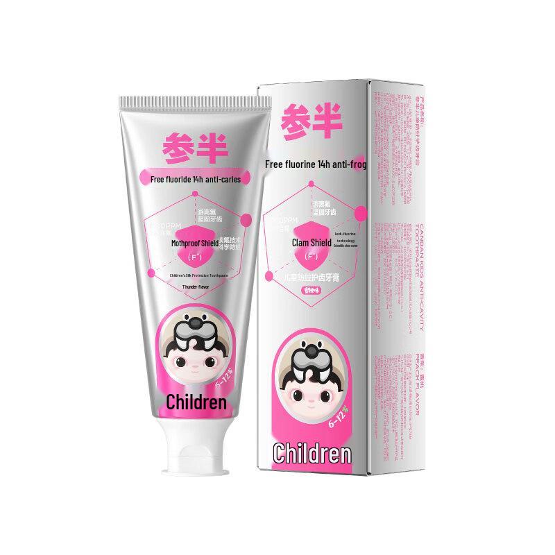 Canban Children s Anti-cavity Toothpaste, Peach