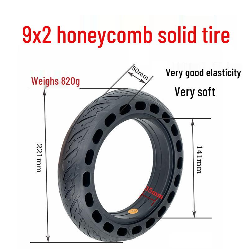 

9-дюймовая сотовая бескамерная шина для электросамоката