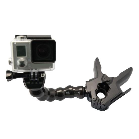 Gooseyneck Adapter Clamp Stand for Gopro Mount Holder Hero SJCAM Action Camera