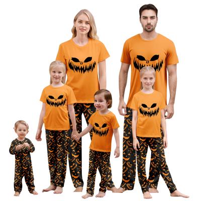 Süßes Familien-Pyjama-Set, Hauskleidung, Familien-Set Kurzarm-Oberteil und Hose