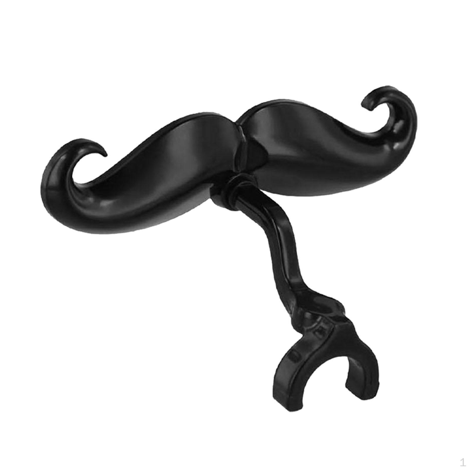 

2x Clip on Mustache for Trumpets Trombones Portable Lightweight Brass Instrument Accessories