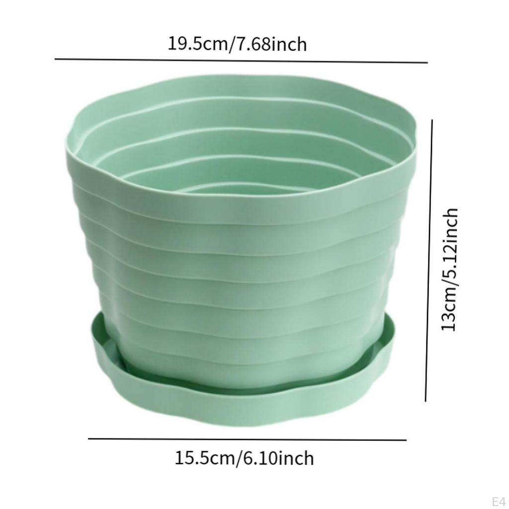 Dekorative Vase Schreibtisch-Blumentopf Gesteck Outdoor Topfpflanze Anzuchttopf für