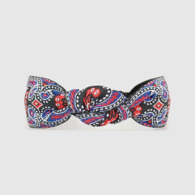 LALA Ethnic Paisley Hairband - Red
