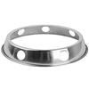 Wok Ring Stainless Steel Pot Rack Kitchen Round Pot Rack with Reversible Size