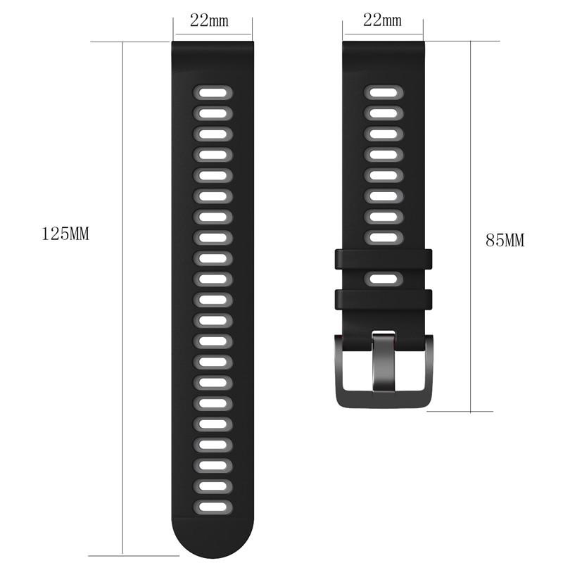 For Garmin Forerunner 255 265 245 Strap 20/22mm Silicone Watch Bracelet For Garmin Venu SQ 2 2Plus/Vivoactive 3 4 5 6 Watchband