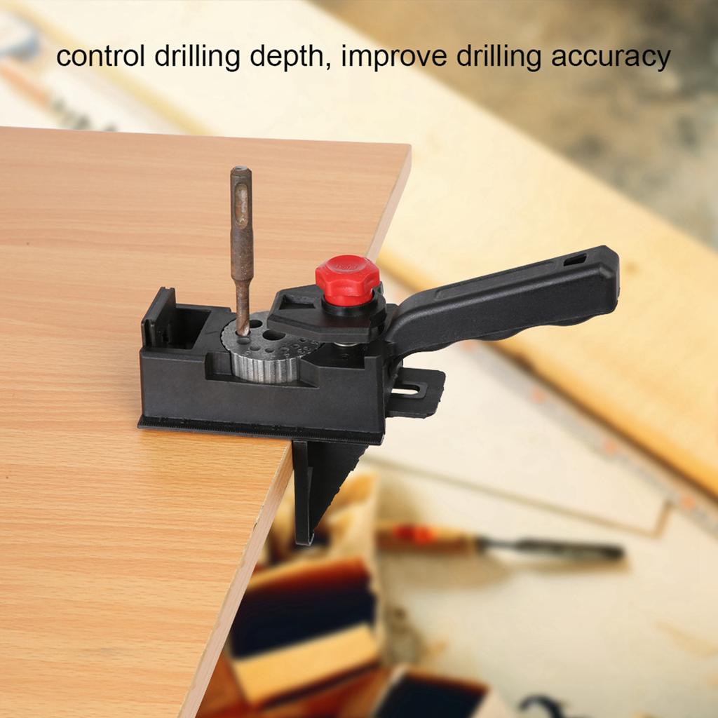 312mm Holz Dübel Gerades Loch Bohrführung Holzbearbeitung Tischler Positionierer Lokalisierer Werkzeug