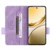 For Vivo V50 5G Case Leather Wallet Flip Phone Cover with Hardware Decor