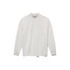 Adidas SS23 Solid Color Loose Fit Long Sleeve T-Shirt Unisex Tops Gray White IR8487