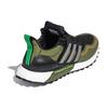 Adidas Ult Anti-Twist Comfortable Fabric Non-Slip Wear-Resistant Mid-Top Trail Running Shoes Unisex Running Shoes Black Green GY6311