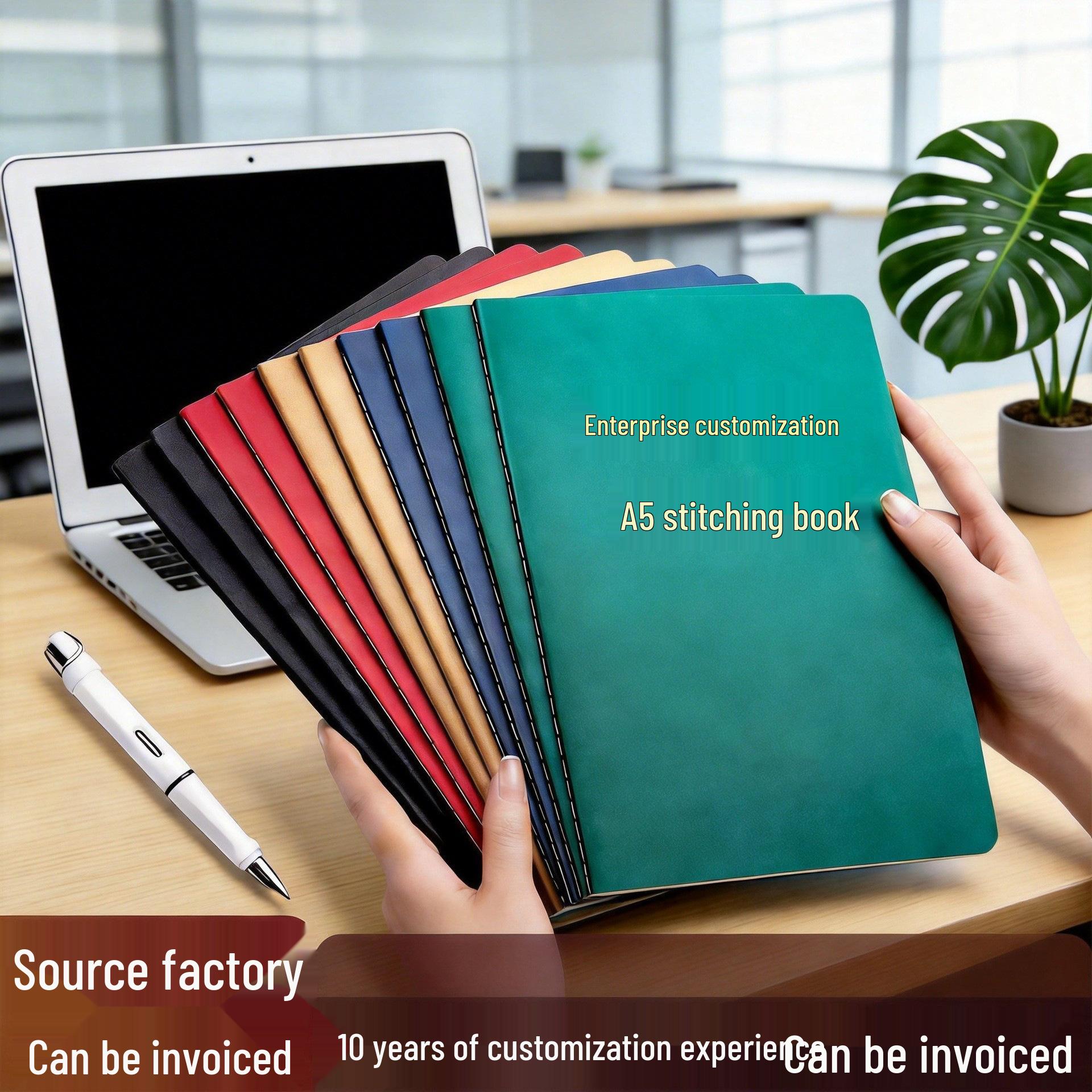 Custom Logo Notebook: A5/B5 Laptop Cover & Inner Page Printing for Students & Enterprises Custom
