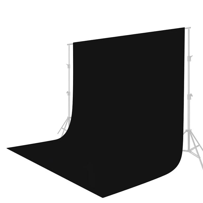 OLOEY Black Flocked Photography Background Cloth