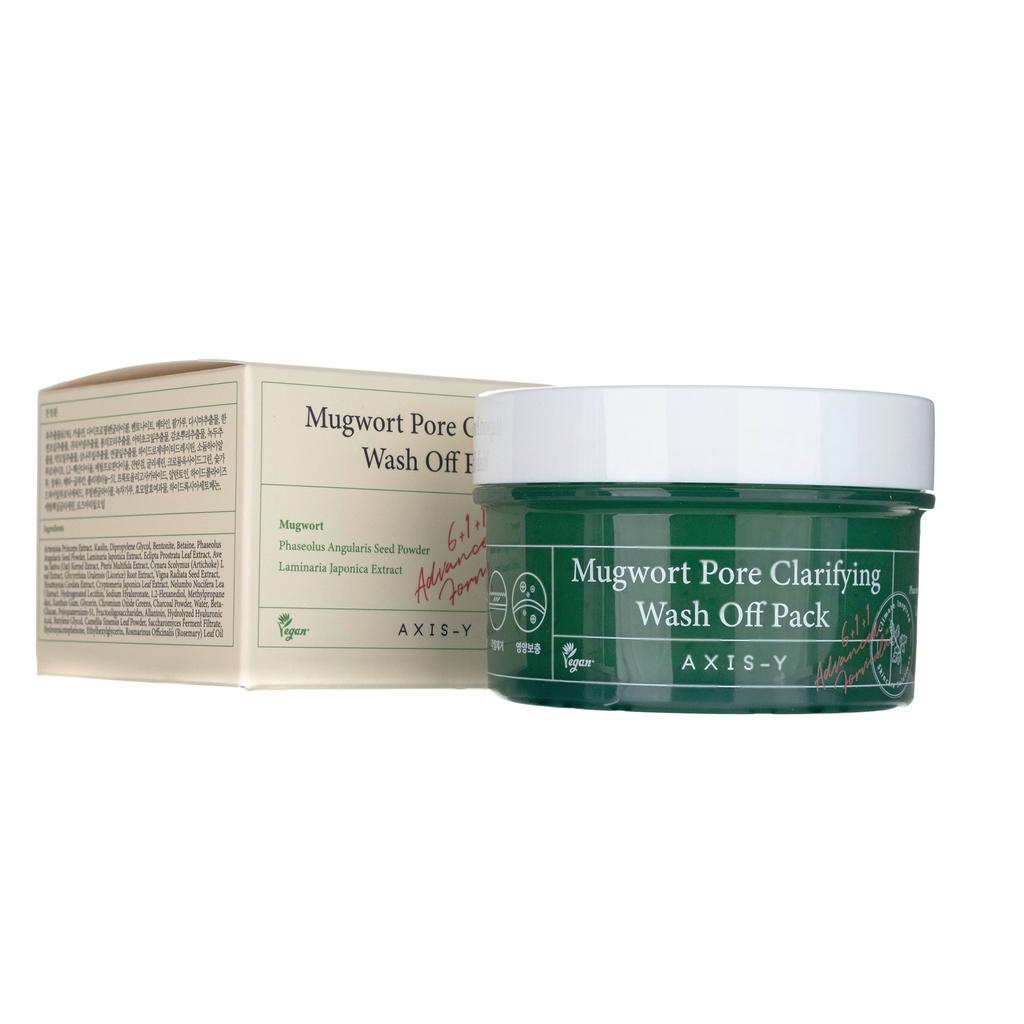 Axis-Y Mugwort Pore Clarifying Wash-Off Pack Facial Mask 100ml