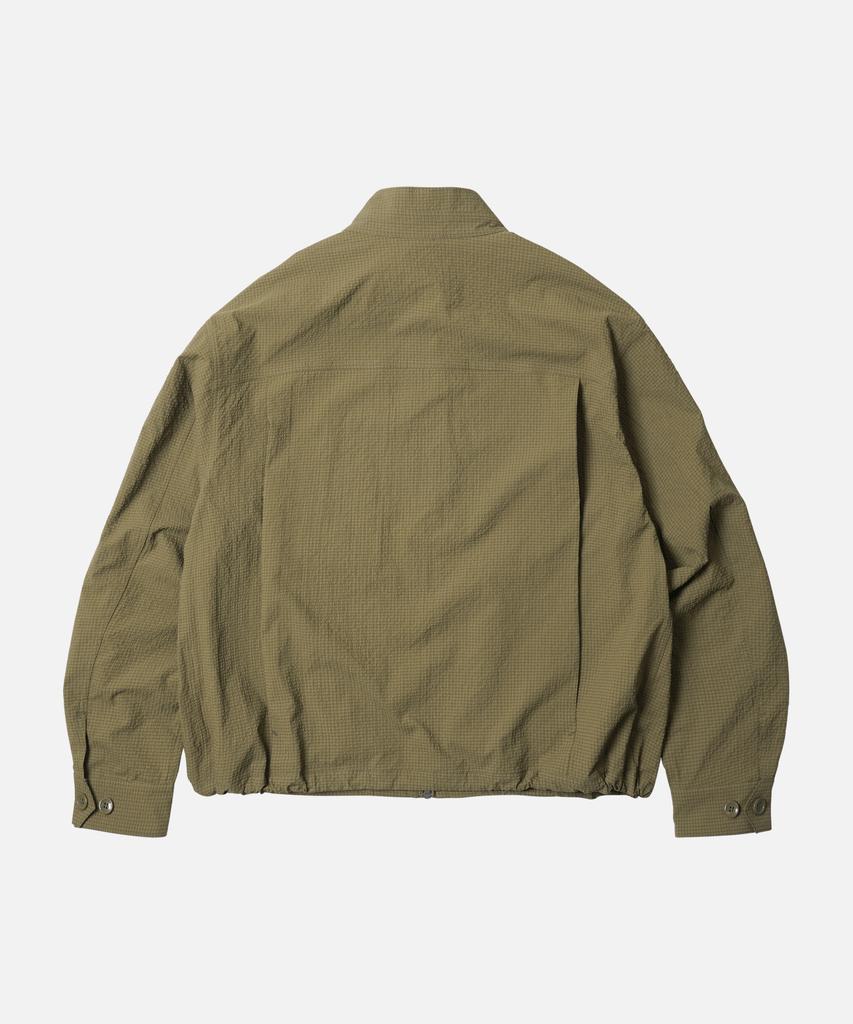 Frizmworks Seersucker Buddy Harrington Jacket _ Beige
