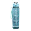 2000ml Stylish Women's Water Bottle with Straw & Scale - Portable for Outdoor & Sports