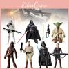 Star Wars Action Figures Black Sith And White Clone Trooper 3.75 Inch Articulated Pvc Collectibles