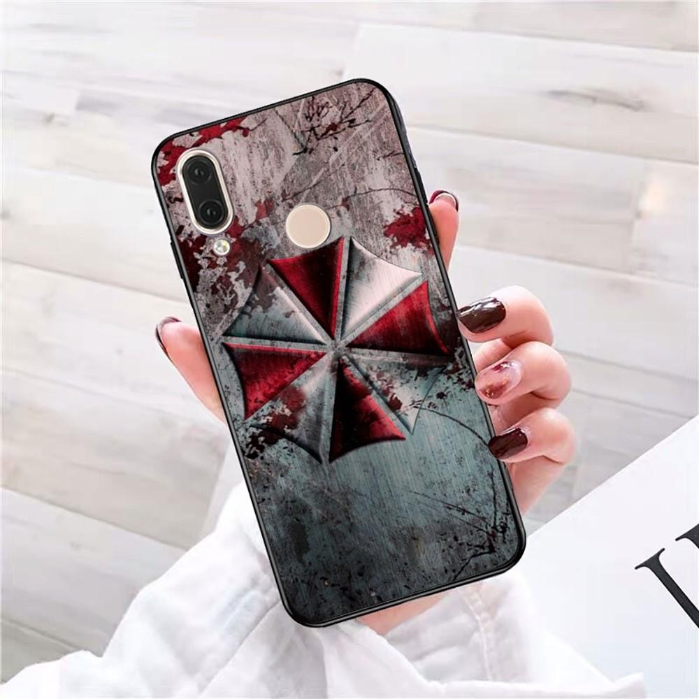 Umbrella Corporation Logo Phone Case For Redmi 5 6 7 8 9 10 plus pro 6 7 8 9 A GO K20 K30 K40 pro plus F3 Fundas