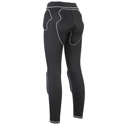 VAXPOT Hüftprotektor für lange Hüften, Schaumstoff, NBR, Impact, BLKxGRY, 135 cm, Junioren, [Spezialpolster, Verkleinerung] VA-3009