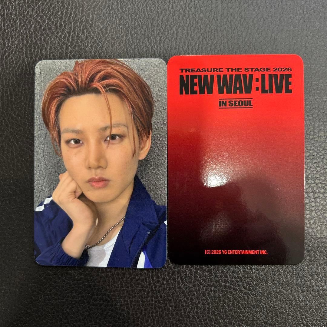 [USED] TREASURE NEW WAV Seoul Concert Bonus Photocard: Junkyu