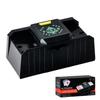 2 Decks Electric Poker Card Shuffler Automatic Card Shuffling Machine Automatic Sensor / Timed Shuffler Poker Shuffle Machine
