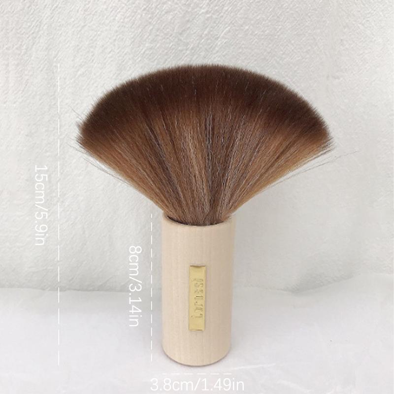 Štětec na čištění nehtů, štětec na make-up, dřevěná rukojeť, štětec na čištění nehtů, gel na nehty, štětec na čištění prachu, make-up, nehtové umění, UV pudr, odstraňovač pudrů