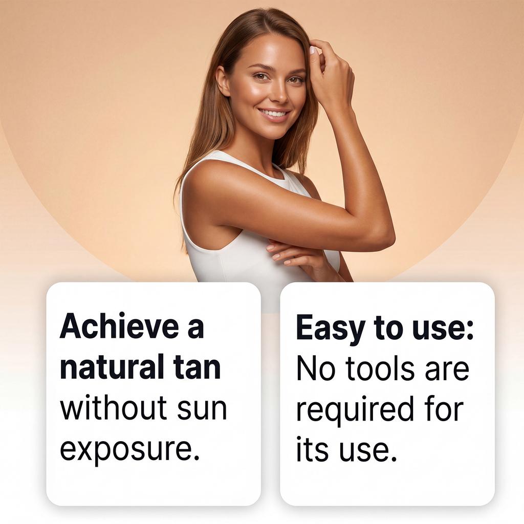 Patchs de bronzage respirants Légers Peau bronzée Confortables Vacances à la plage Soin extérieur Patchs