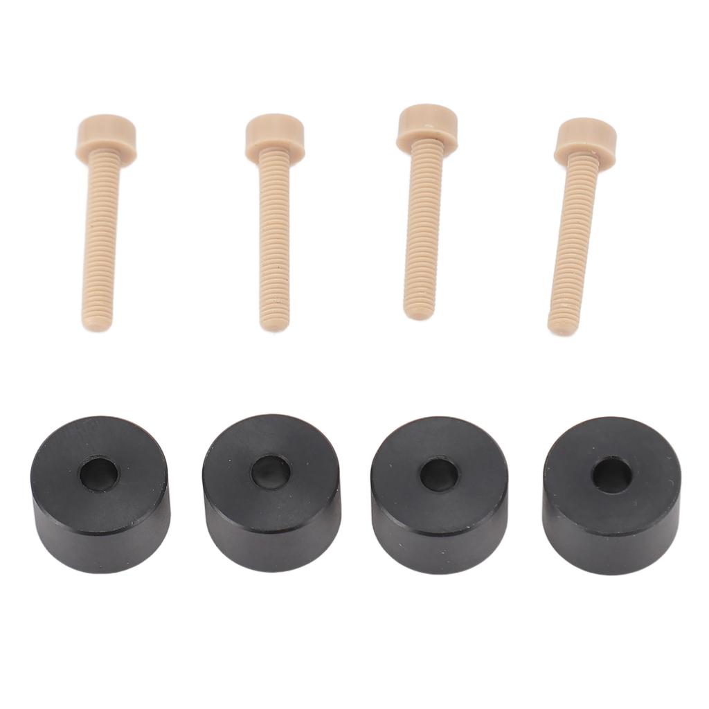 3D Printer Hotbed Column High Temperature Resistant PEEK Bed Mounts with Screws for VORON 2.4