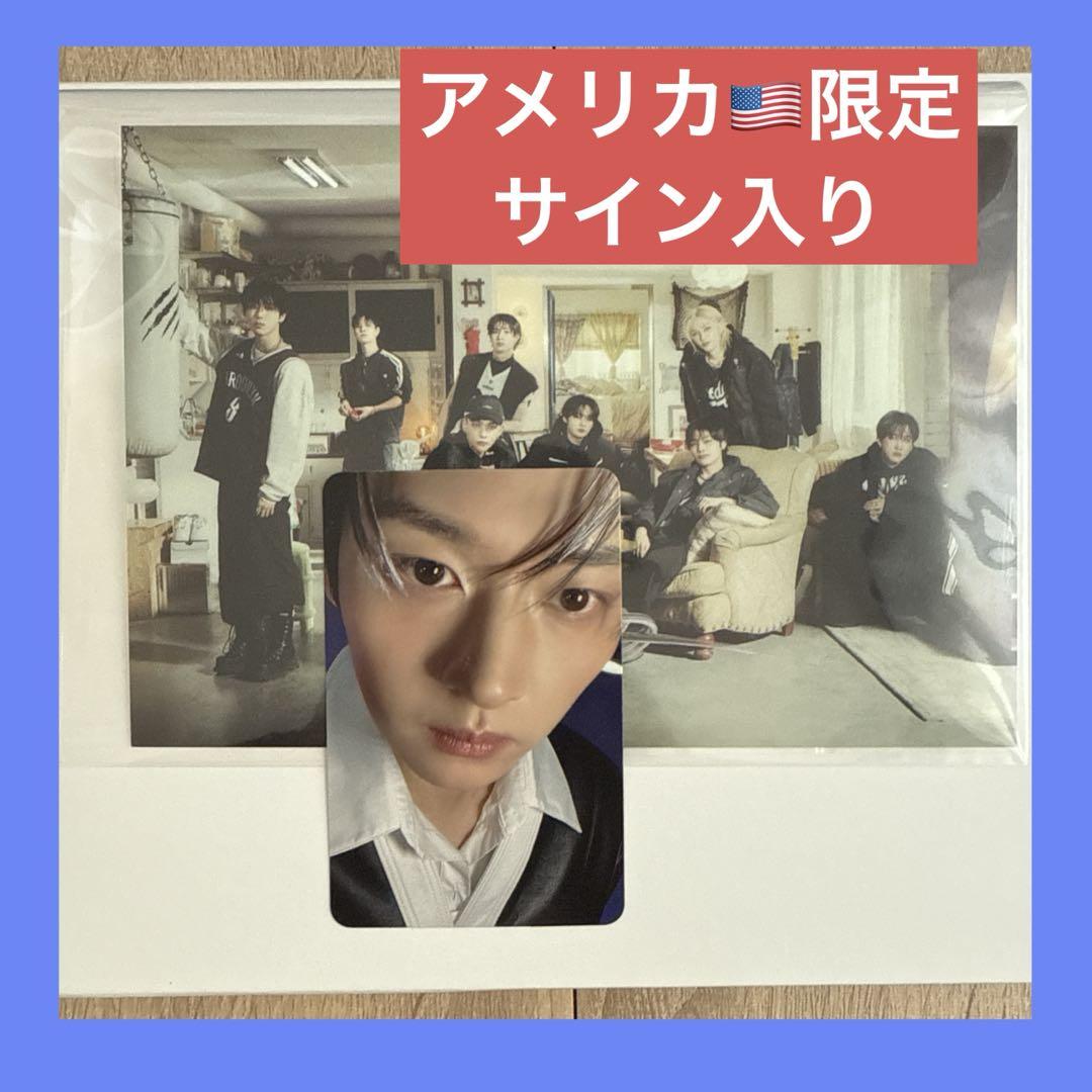 

[Б/У] StrayKids KARMA Американская подписанная открытка Рено