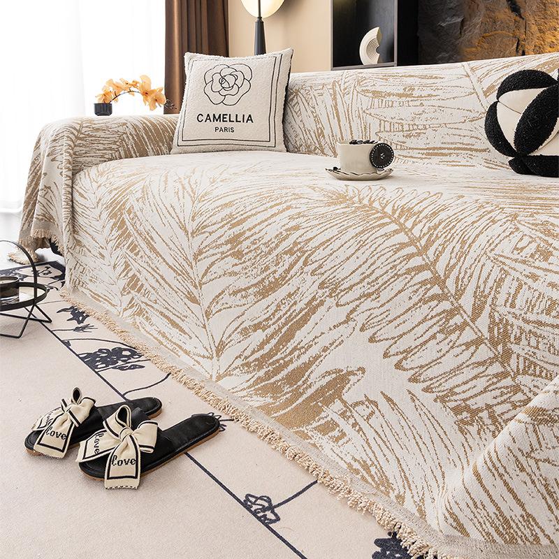 

Новое французское всевключающее полотенце для дивана, всесезонное нескользящее, высококлассное полотенце-чехол для дивана в гостиной, подушка для сиденья 180 * 130Cm single pack