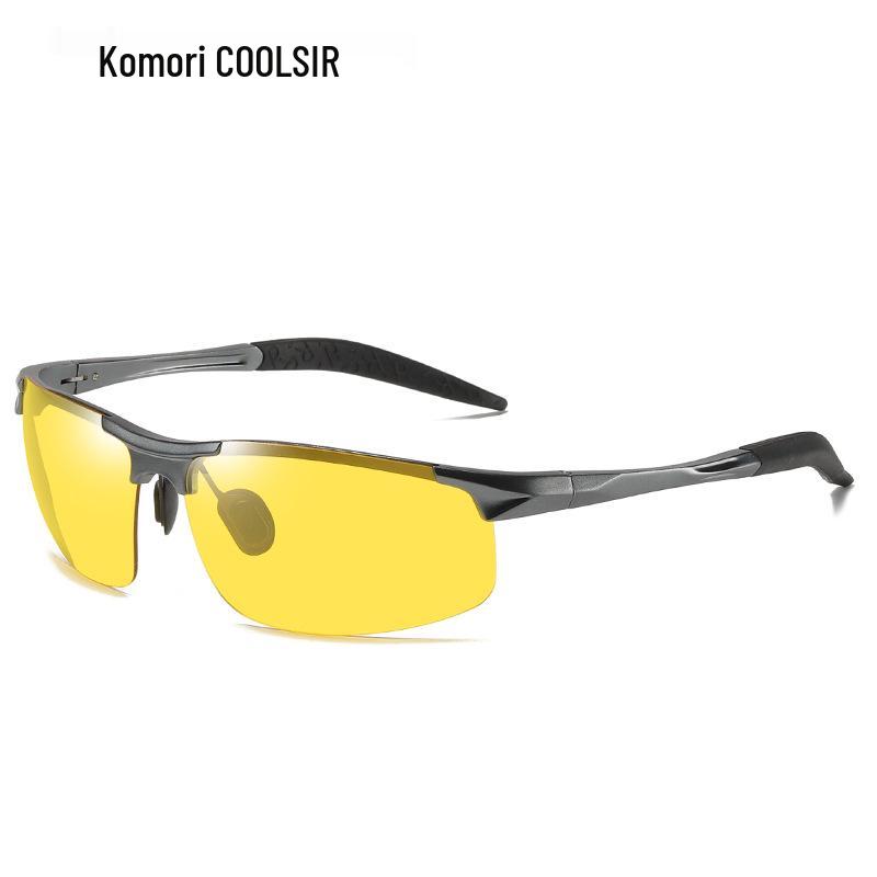 Men's Polarized Aluminum-Magnesium Sunglasses 8177 - Day & Night Vision