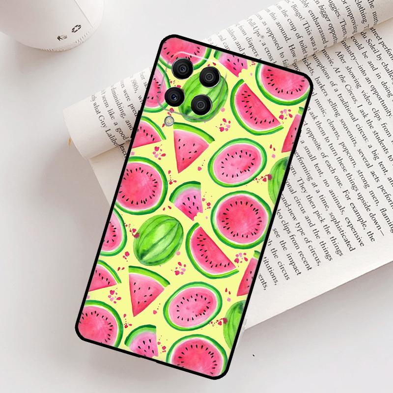 Cute Summer Fruit Watermelon Case For Samsung Galaxy M31 M11 M14 M34 M54 M12 M32 M52 M15 M13 M06 M16 M36 M56 M53 M35 M55