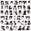 103070Pcs Cool Anime Naruto Uchiha Sasuke Stickers Cartoon Black And White Graffiti Sticker Diy Phone Stationery Laptop Decals