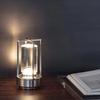 Touch table lamp Plastic USB charging LED lamp Bedroom bedside decoration desk lamp Outdoor camping atmosphere night light