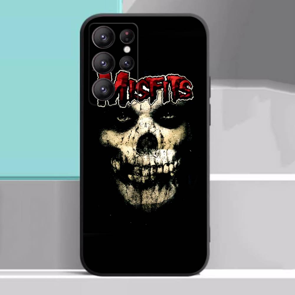 

Misfits Hot Poster Horror Punk Rock Music Phone Case For Samsung S 24 fe 25 Ultra plus 20 lite 21 30 22 23 24 22 Ultra 5G Samsung S25