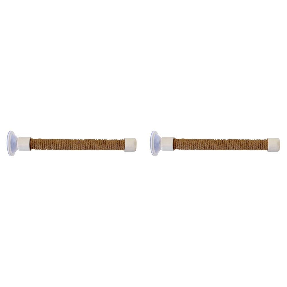 1/2/3Pcs Rope Pet Parrot Wood Fork Tree Branch Stand Rack Squirrel Bird Hamster Branch Perches Chew Bite Toys Stick with Suction